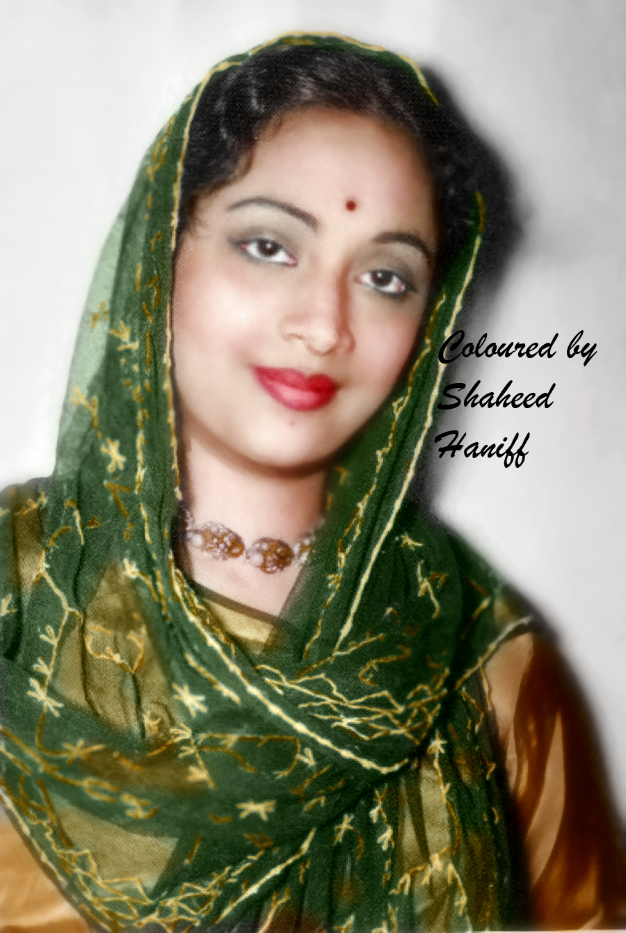 Geeta ji (picture colourised by Shaheed Haniff ji)