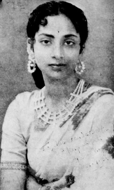 Geeta ji in a 1951 Telugu Magazine 