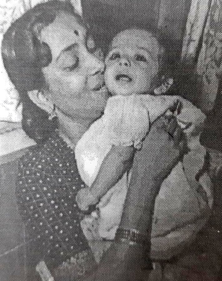 Geeta ji with her son